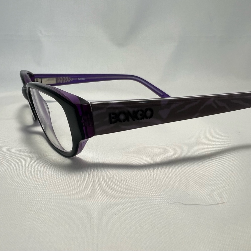 Bongo Purple Vicky Rectangle Glasses - Frames Only - image 5